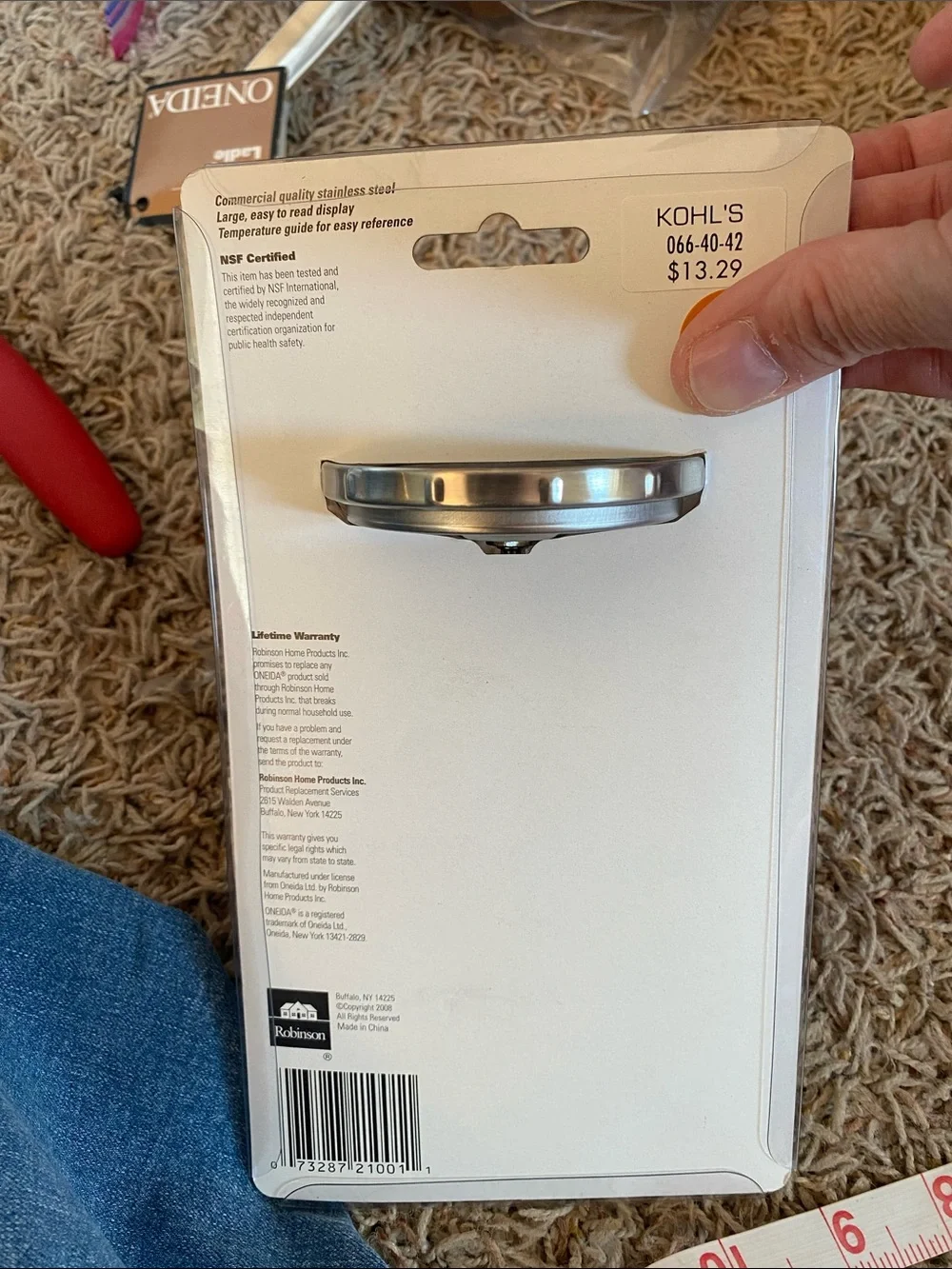 Oneida nsf certified